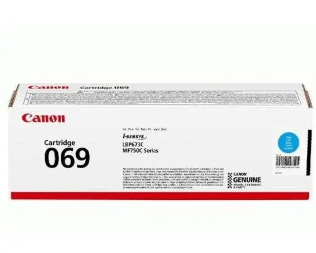 Toner Canon CRG069C, acoperire 1900 pagini (Cyan)