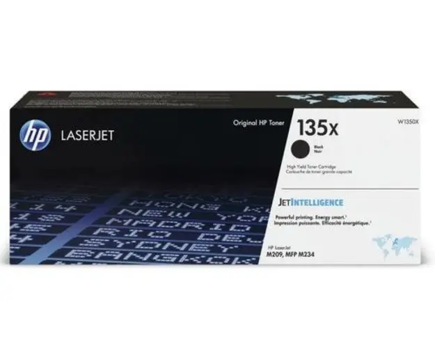 Toner HP 135X, acoperire 2.400 pagini (Negru)