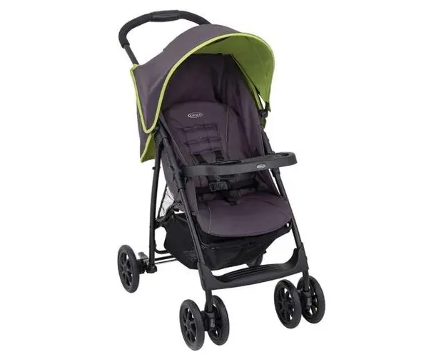 Carucior Graco Mirage Gray Zest, 0-3 ani (Negru)