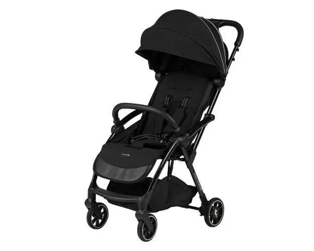Carucior Leclerc Influencer Air Piano Black, 6 luni - 5 ani (Negru)