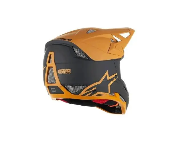 Casca protectie Alpinestars Missile Tech Racer Helmet, marimea L (Portocaliu)
