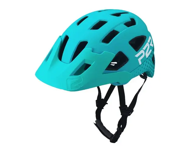 Casca Ciclism P2R FORTEX, 55-58 cm, S-M, pentru biciclete si vehicule electrice, Turcoaz