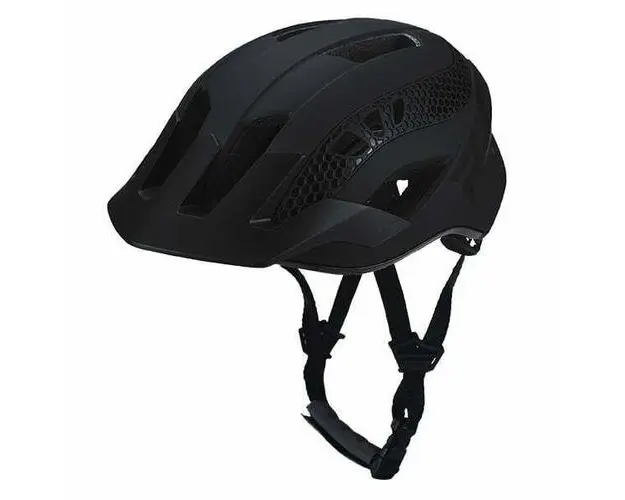 Casca Ciclism P2R ZENERO, 59-61 cm, M-L, pentru biciclete si vehicule electrice, Negru