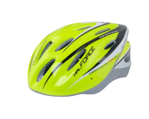 Casca Force Hal Galben Fluo/ Negru XS-S