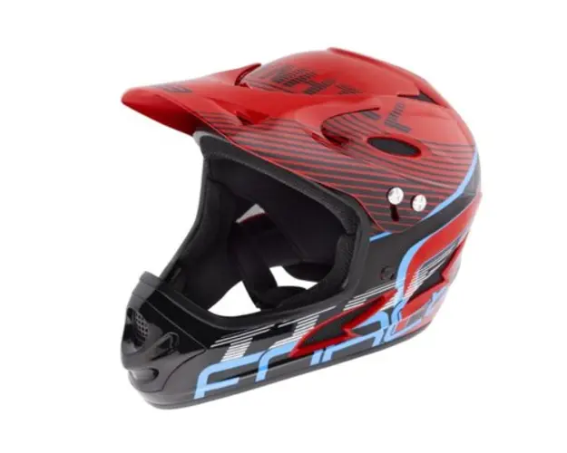 Casca Force Tiger downhill Rosu/negru/Bleu L-XL