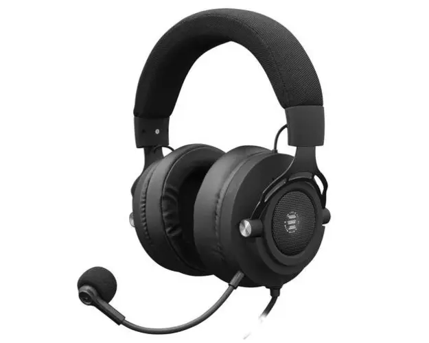 Casti Gaming eShark ESL-HS1 KOTO V2, Microfon, LED, 7.1, USB (Negru)