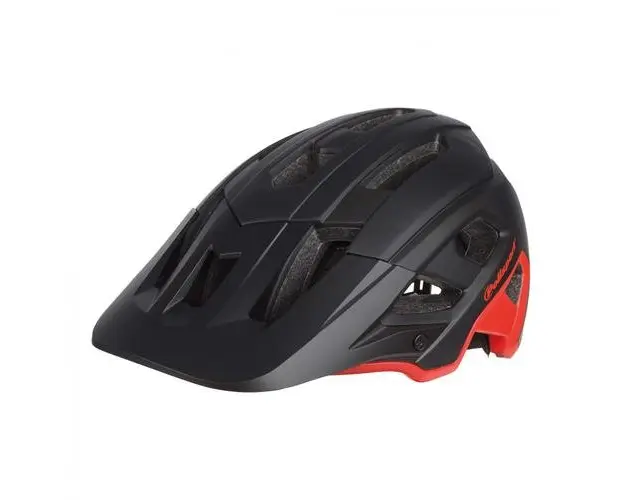 Casca Polisport Mountain Pro - 55-58 cm, M, Negru-Rosu