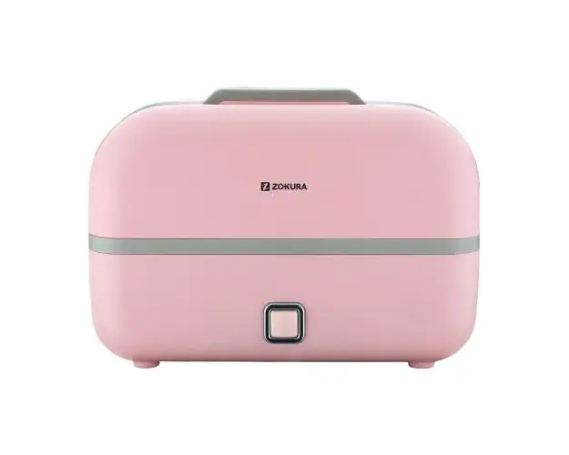 Caserola electrica multifunctionala 3 in 1, 230W, Roz - Zokura