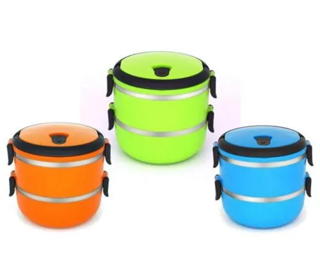 Caserola termica dubla Heinner HR-F-863-2, 0.7 L, 1 Buc (Diverse culori)