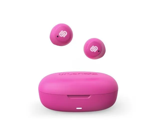 Casti True Wireless In-Ear Urbanista Lisbon, Bluetooth, Microfon, control tactil, Wateproof IPX3, 9 ore Autonomie (Roz)