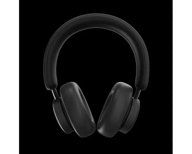 Casti Stereo Wireless Urbanista Los Angeles, Bluetooth, incarcare solara/USB-C, Microfon, ANC, 80 ore Autonomie (Negru)