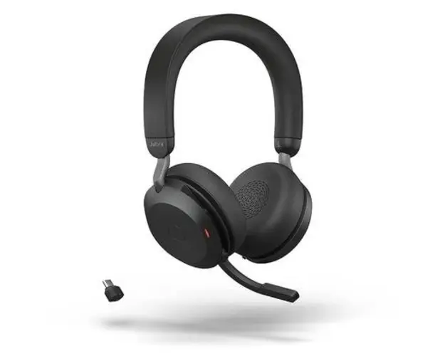 Casti cu Microfon Jabra Evolve2 75 UC Stereo, USB Type-C, Bluetooth (Negru)