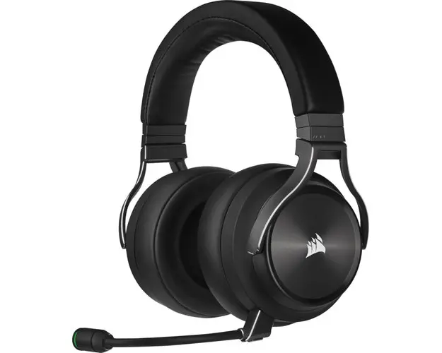 Casti Gaming Corsair VIRTUOSO RGB WIRELESS XT, Iluminare RGB, USB/Jack 3.5mm, Microfon (Negru)