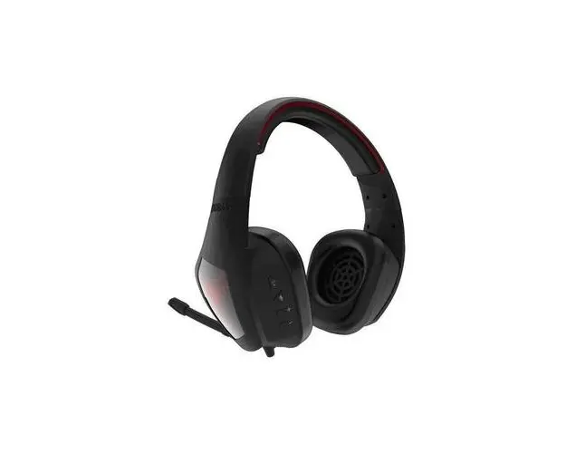 Casti Gaming Gamdias Eros M1, LED RGB (Negru/Rosu)