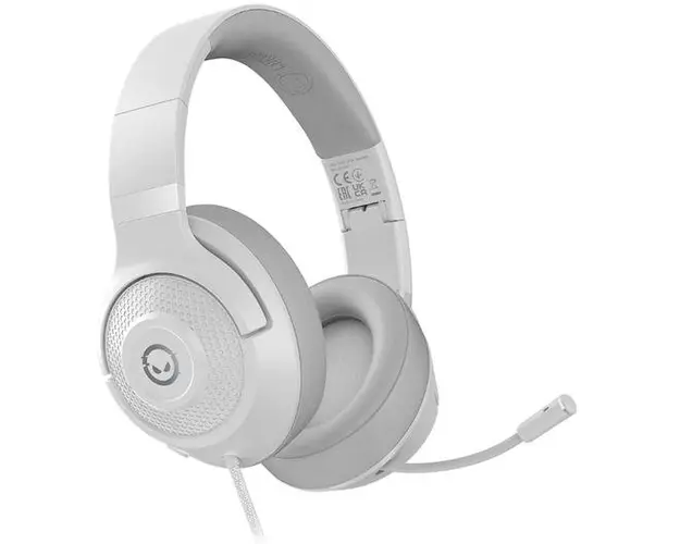 Casti Gaming Lorgar Noah 101, Microfon, Jack 3.5 mm (Alb)