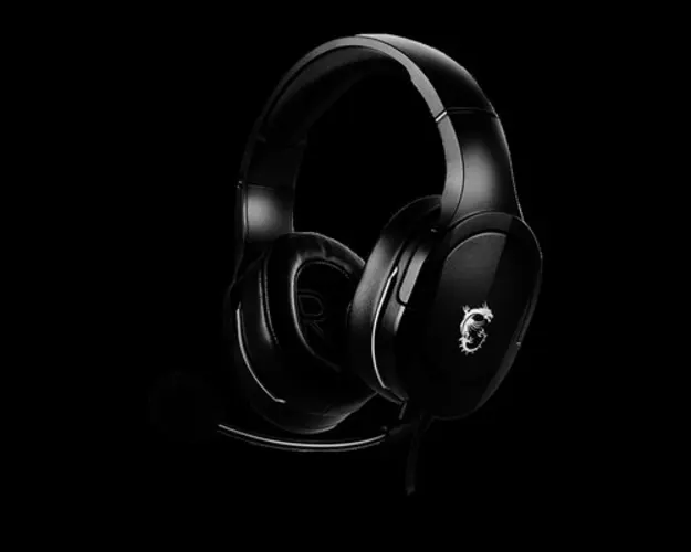 Casti Gaming MSIImmerseGH20, Over-ear, Jack 3.5mm, Microfon (Negru)