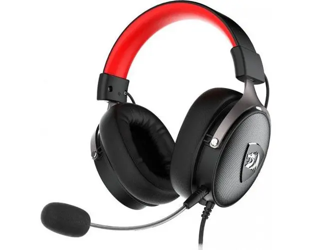 Casti Gaming Redragon Icon, USB/Jack 3.5mm, Microfon (Negru)