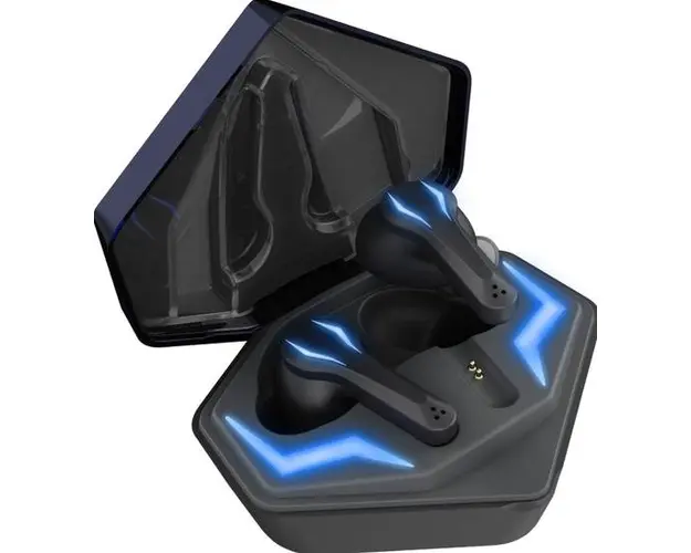 Casti Gaming True Wireless Speedlink Vivas LED, In-Ear, Bluetooth (Negru)