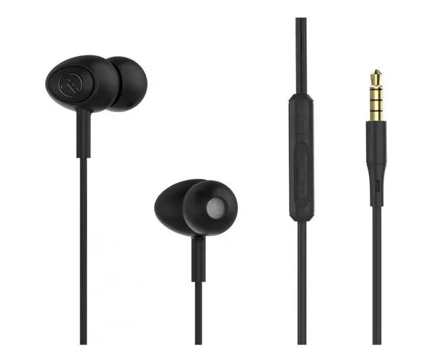 Casti In-Ear Tellur Basic Gamma, Jack 3.5mm, Microfon (Negru)