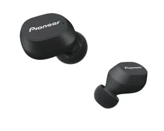Casti In-Ear True Wireless Pioneer SE-C5TW-B, Bluetooth, Microfon, Rezistent la apa IPX5 (Negru)