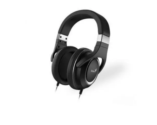 Casti Stereo Genius HS-610, Microfon (Negru)