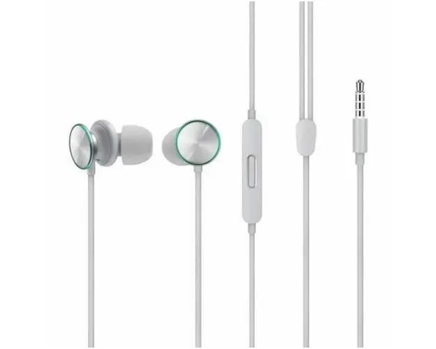 Casti stereo Oppo O-Fresh MH151, In-Ear, Jack 3.5 mm, 1.2 m, Microfon, Control pe fir (Gri)