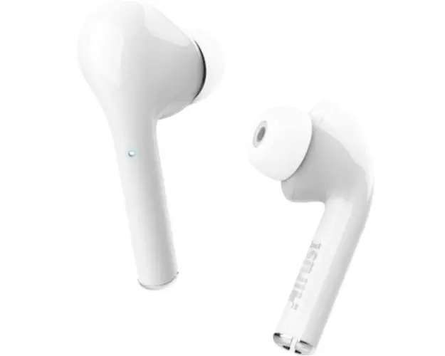 Casti Stereo Trust Nika, Bluetooth, Microfon (Alb)
