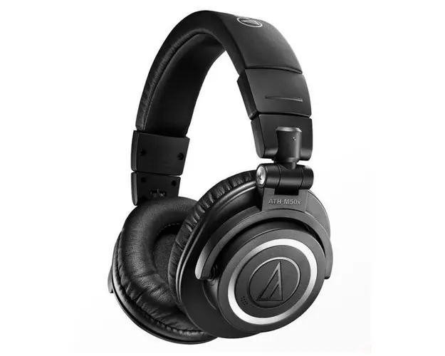 Casti Stereo Wireless Audio Technica ATH-M50XBT2, Bluetooth, Microfon (Negru)