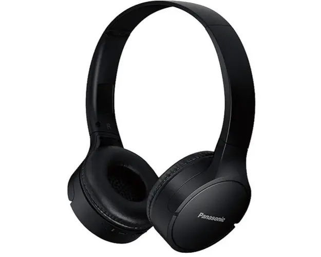Casti Stereo Wireless PANASONIC RB-HF420BE-K, Extra Bass, On-Ear, Bluetooth 5.0 (Negru)