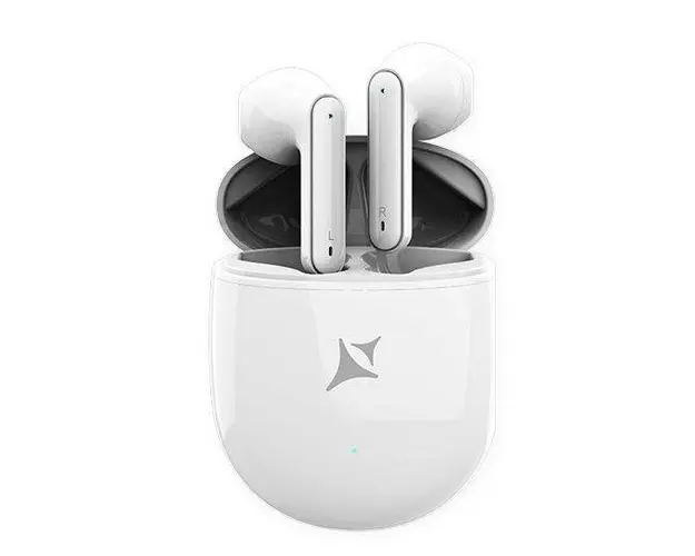 Casti True Wireless Allview ATW-01, Bluetooth, Touch Control (Alb)
