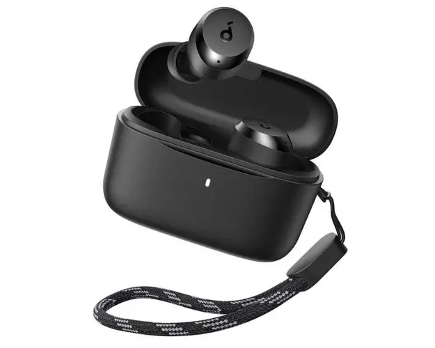 Casti True Wireless Anker SoundCore A25i, Autonomie 28 ore, Bluetooth 5.3 (Negru)