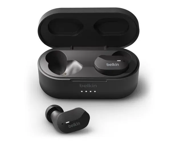 Casti True Wireless Belkin Earbuds SoundForm, Bluetooth, Waterproof IPX5 (Negru)
