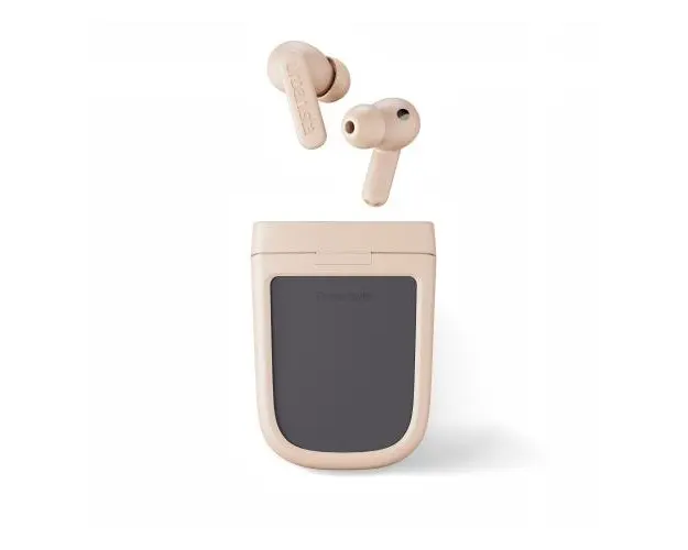 Casti True Wireless In-Ear Urbanista Phoenix, incarcare solara/USB-C, Bluetooth 5.2, Microfon, aplicatie mobila, ANC, IPX4, redare pana la 8 ore (Roz)