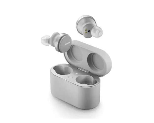 Casti True Wireless Philips TAT8506WT/00, ANC Pro+, IPX4, Bluetooth (Alb)