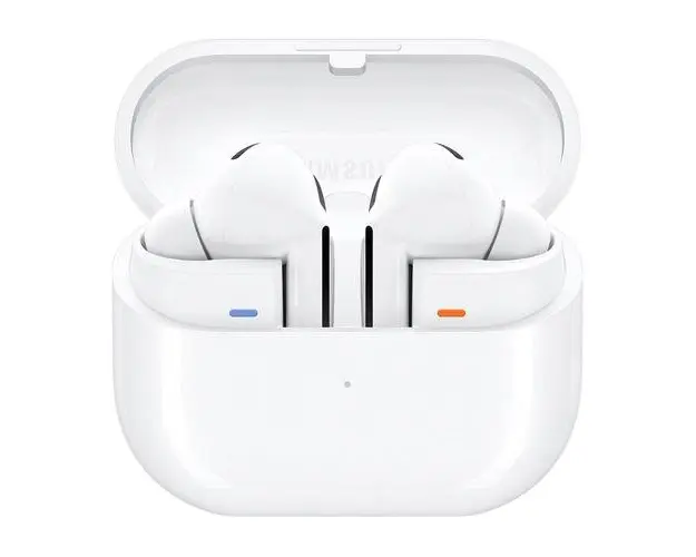 Casti True Wireless Samsung Galaxy Buds 3 Pro, Bluetooth, In-ear, ANC, 360 Audio, Auracast, IP57 (Alb)