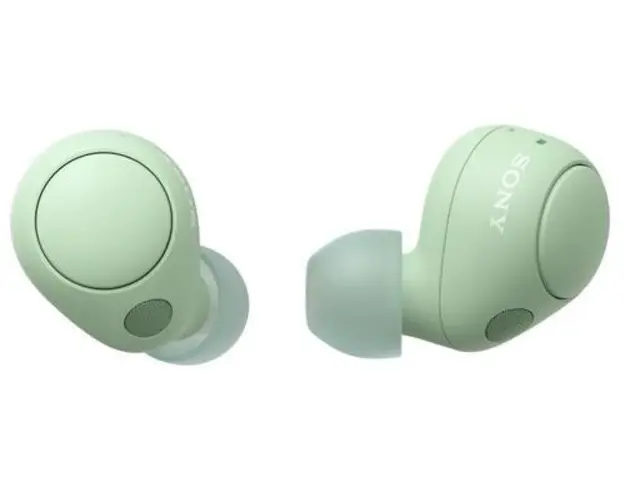 Casti True Wireless Sony WF-C700NG, Bluetooth, Noise Cancelling, Microfon, IPX4 (Verde)