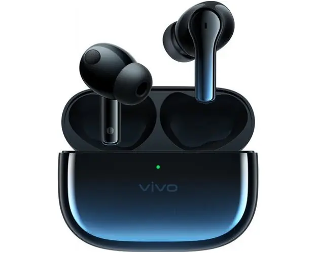Casti True Wireless Vivo 2e, SinglePoint, Bluetooth, IP54 (Albastru)