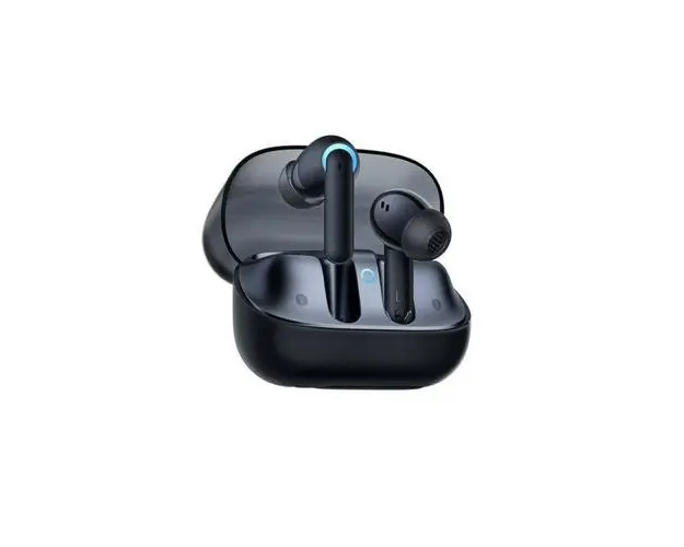Casti True wireless Baseus AeQur G10, Bluetooth 5.3, Autonomie 25 ore, Tehnologie Noise Cancellation (Negru)