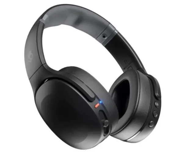 Casti Wireless SKULLCANDY Crusher Evo S6EVW-N740, Bluetooth 5.0, On-Ear, Microfon (Negru)