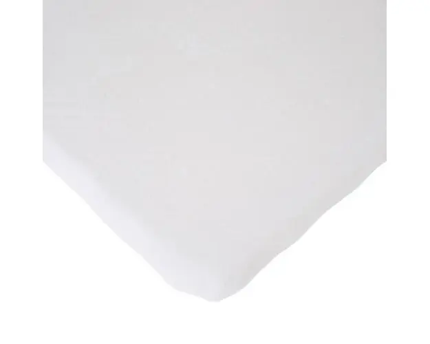 Cearsaf saltea 75x95 cm Childhome, Tricot Alb