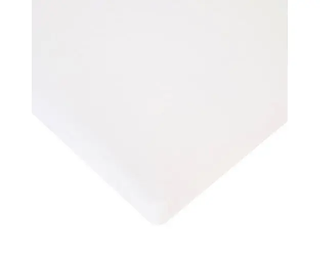 Cearsaf saltea 90x200 cm Childhome, Jerse Alb