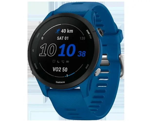 Ceas activity outdoor tracker Garmin Forerunner 255, Bluetooth, GPS (Albastru)