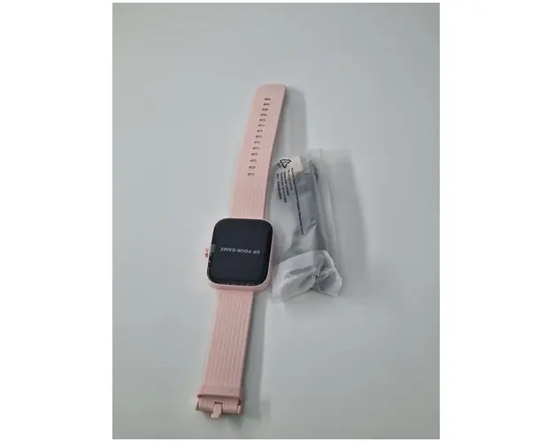 Ceas activity tracker Huami Amazfit Bip 3 Pro, Bluetooth 5.0, Waterproof 5ATM, senzor SpO2 (Roz)