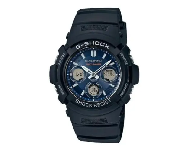 Ceas barbatesc quartz Casio G-Shock AWG-M100SB-2AER