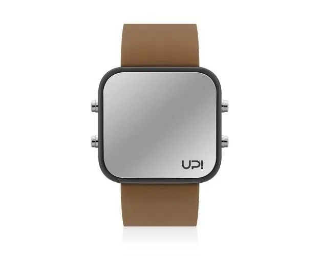 Ceas UpWatch LED (Negru/Maro)