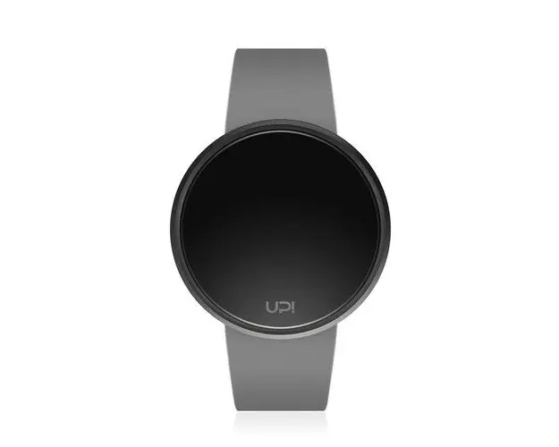 Ceas UpWatch Round (Negru/Gri)
