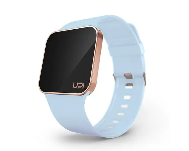 Ceas UpWatch Upgrade Matte (Auriu/Albastru deschis)