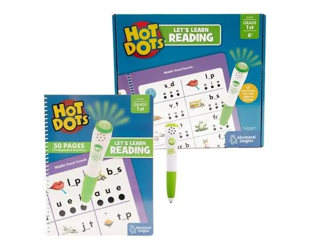 Set Hot Dots® - Invat sa citesc in lb.engleza