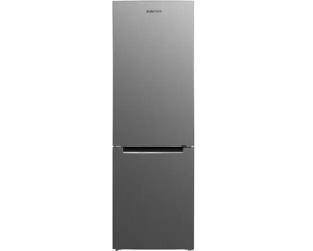 Combina frigorifica Albatros CFX395E, 315 L, Clasa E, H 186 cm (Argintiu)