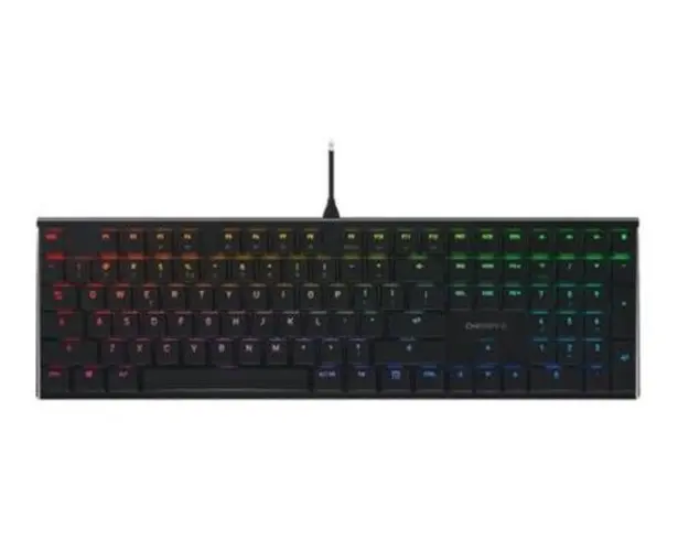 Tastatura Mecanica Cherry CHERRY MX 10.0N, RGB, USB, Layout EU (Negru)